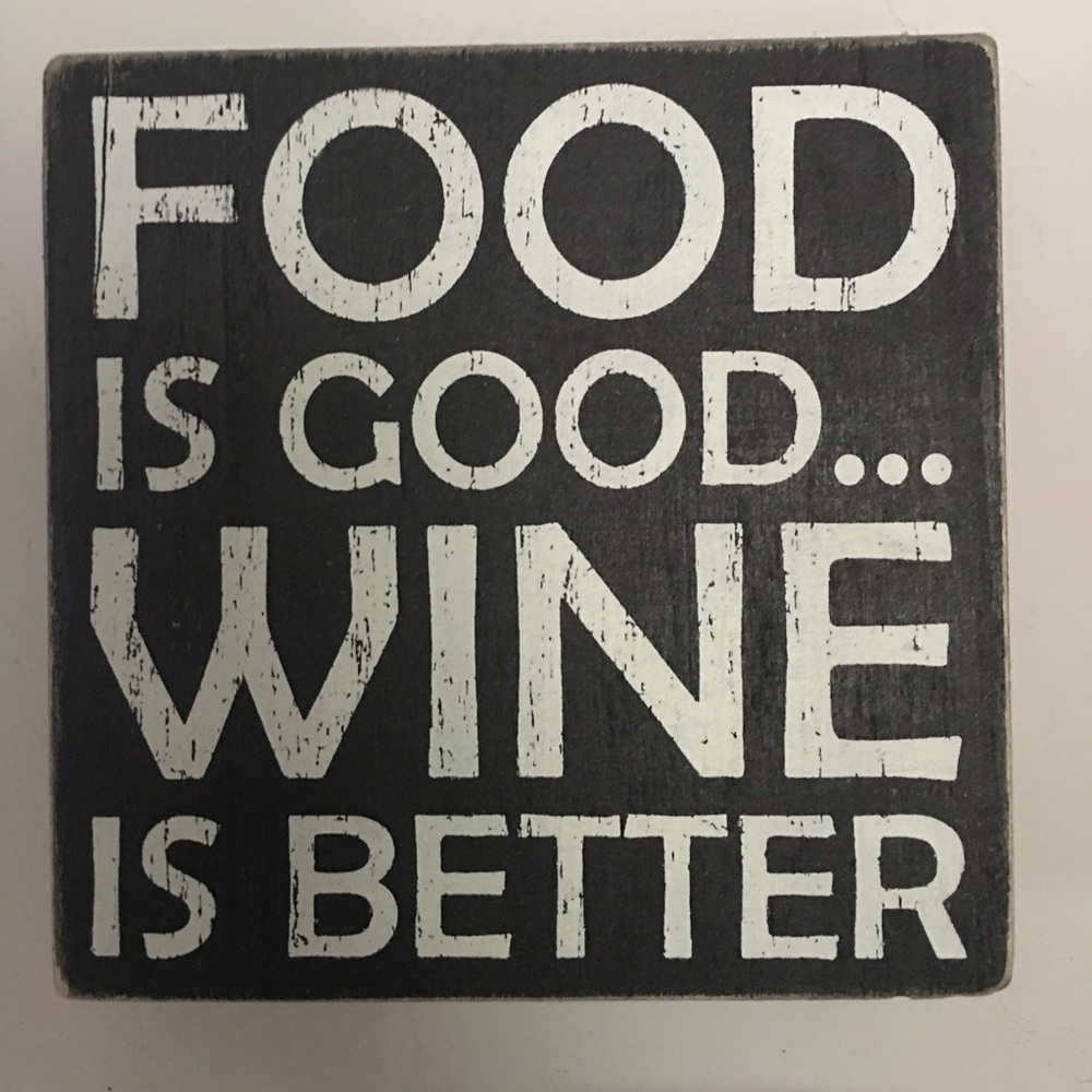 Wooden wall sign / plaque